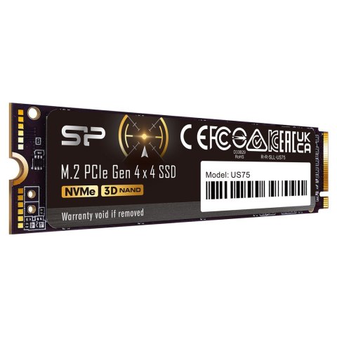 Silicon Power SSD Silicon Power US75 4TB M.2 Gen4 NVMe 7000/6500 MB/s (SP04KGBP44US7505)