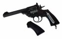 WEBLEY Rewolwer WEBLEY MKVI .455 Police kal.4,5 mm Diabolo łuski 6-strzał. lufa 4" CO2 Black Ekp do17J