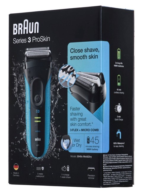 Braun Golarka Braun 3040 (kolor niebieski) Braun Golarka Braun 3040 (kolor niebieski)