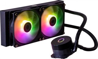 Cooler Master COOLER MASTER CHŁODZENIE WODNE CPU MASTERLIQUID 240L CORE ARGB MLW-D24M-A18PZ-R1