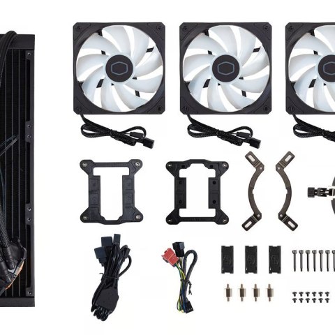 Cooler Master COOLER MASTER CHŁODZENIE WODNE CPU MASTERLIQUID 360L CORE ARGB MLW-D36M-A18PZ-R1 Cooler Master COOLER MASTER CHŁODZENIE WODNE CPU MASTERLIQUID 360L CORE ARGB MLW-D36M-A18PZ-R1