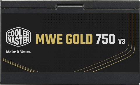 Cooler Master COOLER MASTER ZASILACZ MWE Gold 750 -V3 ATX 3.1 Cooler Master COOLER MASTER ZASILACZ MWE Gold 750 -V3 ATX 3.1