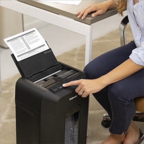 FELLOWES Fellowes Niszczarka AutoMAX 90M Mini-Cut czarna