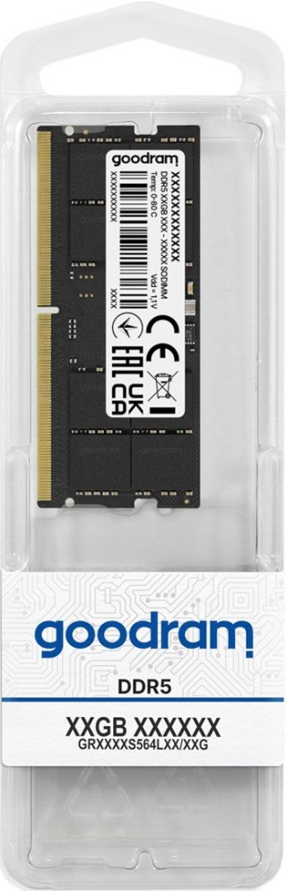 GoodRam GOODRAM SODIMM DDR5 16GB PC5-44800 5600MHz CL46