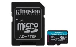 Kingston KINGSTON microSDXC Canvas Go Plus 256GB + Adapter