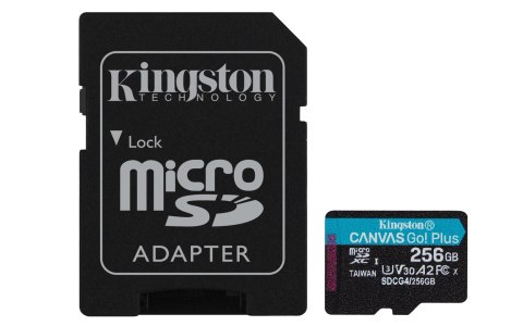 Kingston KINGSTON microSDXC Canvas Go Plus 256GB + Adapter Kingston KINGSTON microSDXC Canvas Go Plus 256GB + Adapter
