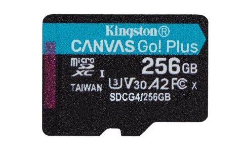 Kingston KINGSTON microSDXC Canvas Go Plus 256GB + Adapter Kingston KINGSTON microSDXC Canvas Go Plus 256GB + Adapter