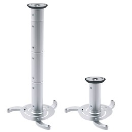 Maclean Uchwyt sufitowy do projektora Maclean MC-517 (80 mm - 980 mm; 10 kg; kolor srebrny)