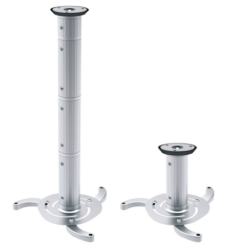 Maclean Uchwyt sufitowy do projektora Maclean MC-517 (80 mm - 980 mm; 10 kg; kolor srebrny) Maclean Uchwyt sufitowy do projektora Maclean MC-517 (80 mm - 980 mm; 10 kg; kolor srebrny)