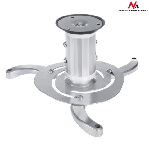 Maclean Uchwyt sufitowy do projektora Maclean MC-517 (80 mm - 980 mm; 10 kg; kolor srebrny) Maclean Uchwyt sufitowy do projektora Maclean MC-517 (80 mm - 980 mm; 10 kg; kolor srebrny)