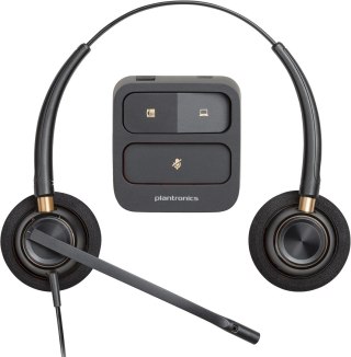 POLY Słuchawki Poly EncorePro HW520 Binaural Wired Headset, USB-A, Black
