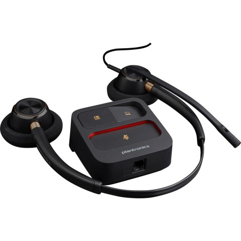 POLY Słuchawki Poly EncorePro HW520 Binaural Wired Headset, USB-A, Black POLY Słuchawki Poly EncorePro HW520 Binaural Wired Headset, USB-A, Black
