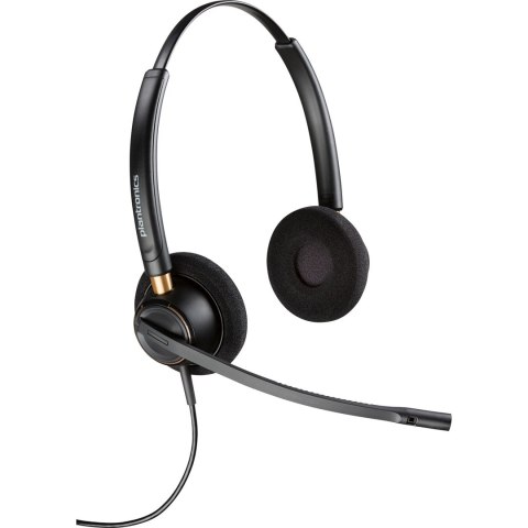 POLY Słuchawki Poly EncorePro HW520 Binaural Wired Headset, USB-A, Black POLY Słuchawki Poly EncorePro HW520 Binaural Wired Headset, USB-A, Black