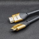 Qoltec QOLTEC KABEL HDMI V2.1 ULTRA HIGH SPEED 8K | 60HZ | 28AWG | GOLD | 2M