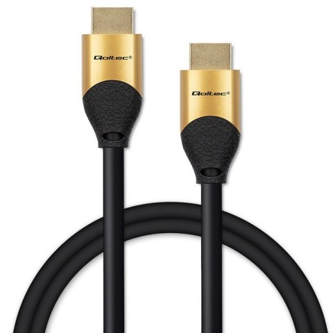 Qoltec QOLTEC KABEL HDMI V2.1 ULTRA HIGH SPEED 8K | 60HZ | 28AWG | GOLD | 2M Qoltec QOLTEC KABEL HDMI V2.1 ULTRA HIGH SPEED 8K | 60HZ | 28AWG | GOLD | 2M