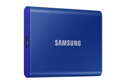 Samsung Dysk zewnętrzny SSD Samsung T7 (1TB; USB 3.2; niebieski; MU-PC1T0H/WW)