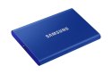 Samsung Dysk zewnętrzny SSD Samsung T7 (1TB; USB 3.2; niebieski; MU-PC1T0H/WW)