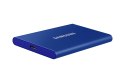 Samsung Dysk zewnętrzny SSD Samsung T7 (1TB; USB 3.2; niebieski; MU-PC1T0H/WW)
