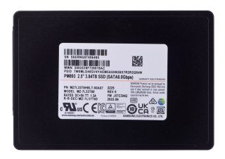 Samsung SemiConductor Dysk SSD Samsung PM893 3.84TB SATA 2.5" MZ7L33T8HBLT-00A07 (DWPD 1)