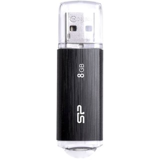 Silicon Power Pendrive Silicon Power Ultima U02 8GB USB 2.0 kolor czarny (SP008GBUF2U02V1K)