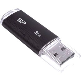 Silicon Power Pendrive Silicon Power Ultima U02 8GB USB 2.0 kolor czarny (SP008GBUF2U02V1K)