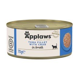 Applaws Applaws Cat Tin Tuna with Crab 6x70g