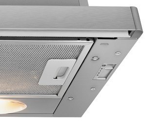 Beko Okap podszafkowy teleskopowy BEKO HNT61210X srebrny stal nierdzewna (WYPRZEDAŻ)