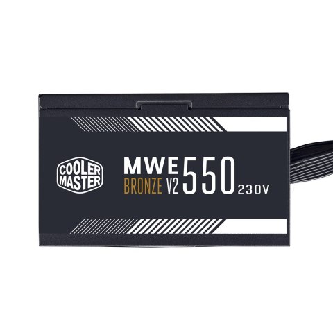 Cooler Master COOLER MASTER ZASILACZ MWE BRONZE 80+ 550W V2 230V MPE-5501-ACABW-BEU Cooler Master COOLER MASTER ZASILACZ MWE BRONZE 80+ 550W V2 230V MPE-5501-ACABW-BEU