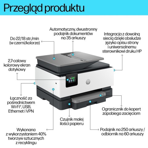 Hewlett-Packard Urządzenie wielofunkcyjne HP OfficeJet Pro 9120b Hewlett-Packard Urządzenie wielofunkcyjne HP OfficeJet Pro 9120b