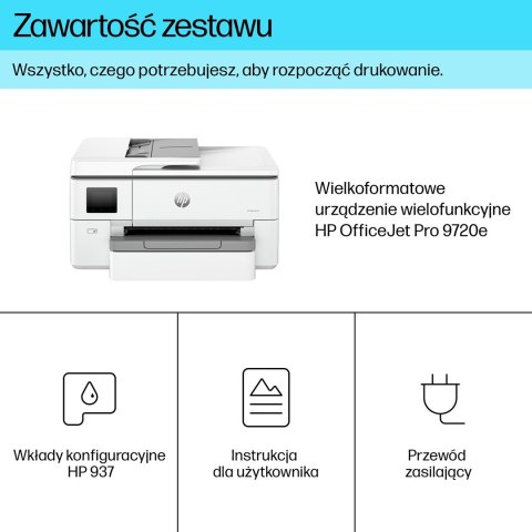 Hewlett-Packard Urządzenie wielofunkcyjne HP OfficeJet Pro 9720e Hewlett-Packard Urządzenie wielofunkcyjne HP OfficeJet Pro 9720e