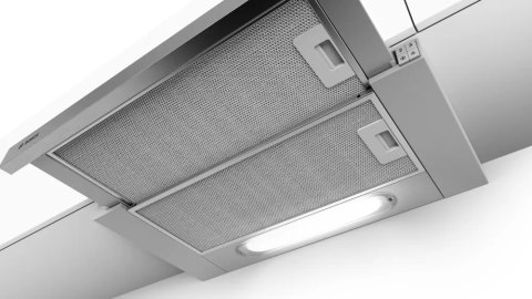 Okap teleskopowy BOSCH DFT63AC50 (szufladowy; kolor srebrny) (WYPRZEDAŻ) Okap teleskopowy BOSCH DFT63AC50 (szufladowy; kolor srebrny) (WYPRZEDAŻ)