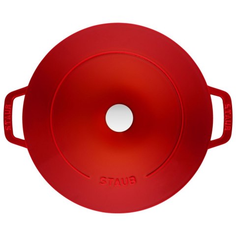 ZWILLING Zestaw 3 naczyń żeliwnych z pokrywką STAUB 40508-387-0 - czerwony 24 cm