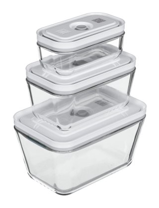 ZWILLING Zestaw 3 szklanych pojemników ZWILLING Fresh & Save