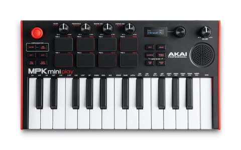 AKAI AKAI MPK MINI PLAY 3 - Mini klawiatura sterująca AKAI AKAI MPK MINI PLAY 3 - Mini klawiatura sterująca