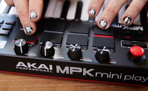 AKAI AKAI MPK MINI PLAY 3 - Mini klawiatura sterująca AKAI AKAI MPK MINI PLAY 3 - Mini klawiatura sterująca