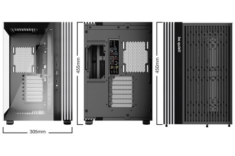 BE QUIET! OBUDOWA BE QUIET! Base 600 DX Black BE QUIET! OBUDOWA BE QUIET! Base 600 DX Black