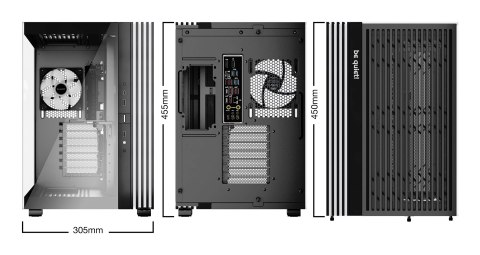 BE QUIET! OBUDOWA BE QUIET! Light Base 600 LX Black BE QUIET! OBUDOWA BE QUIET! Light Base 600 LX Black