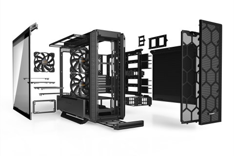 BE QUIET! OBUDOWA BE QUIET! SILENT BASE 802 WINDOW Black