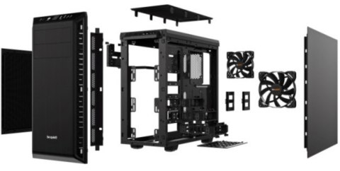BE QUIET! Obudowa BE QUIET! PURE BASE 600 BG021 (ATX, Mini ATX, Mini ITX; kolor czarny) BE QUIET! Obudowa BE QUIET! PURE BASE 600 BG021 (ATX, Mini ATX, Mini ITX; kolor czarny)