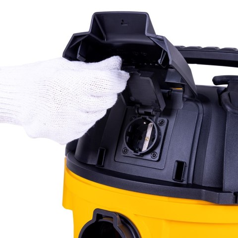 DeWalt Odkurzacz sucho/mokro 20L z gniaz.elek. AT-DXV20PTA DeWalt Odkurzacz sucho/mokro 20L z gniaz.elek. AT-DXV20PTA