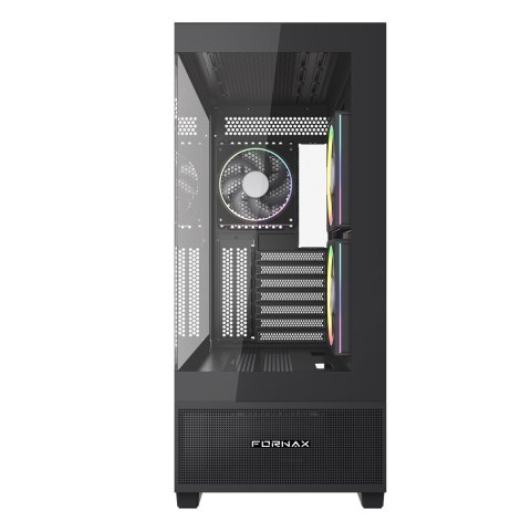 GEMBIRD GEMBIRD OBUDOWA FORNAX X550 AQUARIUM MIDI-TOWER (2X USB 3.1, 1X USB TYPE-C) 3X FAN, CZARNA GEMBIRD GEMBIRD OBUDOWA FORNAX X550 AQUARIUM MIDI-TOWER (2X USB 3.1, 1X USB TYPE-C) 3X FAN, CZARNA