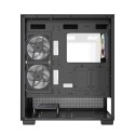 GEMBIRD GEMBIRD OBUDOWA FORNAX X550 AQUARIUM MIDI-TOWER (2X USB 3.1, 1X USB TYPE-C) 3X FAN, CZARNA