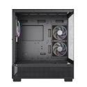GEMBIRD GEMBIRD OBUDOWA FORNAX X550 AQUARIUM MIDI-TOWER (2X USB 3.1, 1X USB TYPE-C) 3X FAN, CZARNA