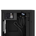 GEMBIRD GEMBIRD OBUDOWA FORNAX K170 600W 80PLUS BRONZE MINI-TOWER (1X USB 3.1, 2X USB 2.0, 1X USB TYP-C, CZYTNIK KART) CZARNA