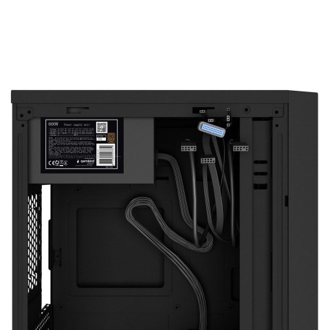 GEMBIRD GEMBIRD OBUDOWA FORNAX K170 600W 80PLUS BRONZE MINI-TOWER (1X USB 3.1, 2X USB 2.0, 1X USB TYP-C, CZYTNIK KART) CZARNA GEMBIRD GEMBIRD OBUDOWA FORNAX K170 600W 80PLUS BRONZE MINI-TOWER (1X USB 3.1, 2X USB 2.0, 1X USB TYP-C, CZYTNIK KART) CZARNA