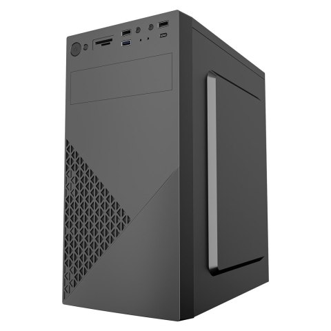 GEMBIRD GEMBIRD OBUDOWA FORNAX K170 MINI-TOWER (1X USB 3.1, 2X USB 2.0, 1X USB TYP-C, CZYTNIK KART, 2X MINIJACK) CZARNA GEMBIRD GEMBIRD OBUDOWA FORNAX K170 MINI-TOWER (1X USB 3.1, 2X USB 2.0, 1X USB TYP-C, CZYTNIK KART, 2X MINIJACK) CZARNA