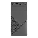 GEMBIRD GEMBIRD OBUDOWA FORNAX K170 MINI-TOWER (1X USB 3.1, 2X USB 2.0, 1X USB TYP-C, CZYTNIK KART, 2X MINIJACK) CZARNA