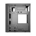 GEMBIRD GEMBIRD OBUDOWA FORNAX K170 MINI-TOWER (1X USB 3.1, 2X USB 2.0, 1X USB TYP-C, CZYTNIK KART, 2X MINIJACK) CZARNA