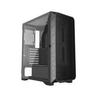 GEMBIRD GEMBIRD OBUDOWA FORNAX M200 MESH MIDI-TOWER (1X USB 3.0, 1X USB 2.0, 1X USB TYPE-C) BLACK