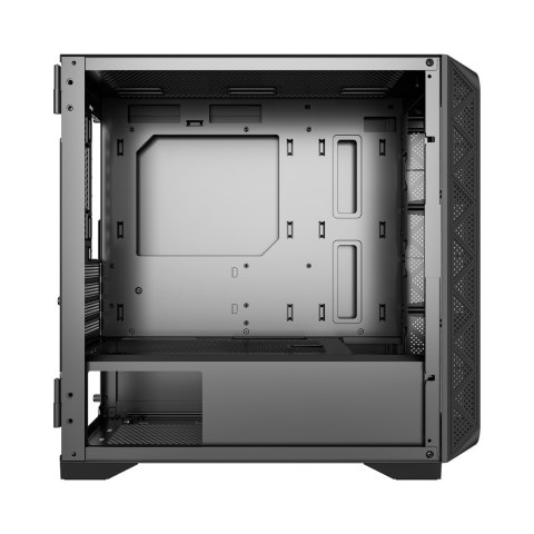 GEMBIRD GEMBIRD OBUDOWA FORNAX MK200 MESH, WITHOUT FANS MINI-TOWER (1X USB 3.0, 1X USB 2.0, 1X USB TYPE-C) BLACK